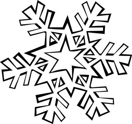 Snowflake Coloring Pages